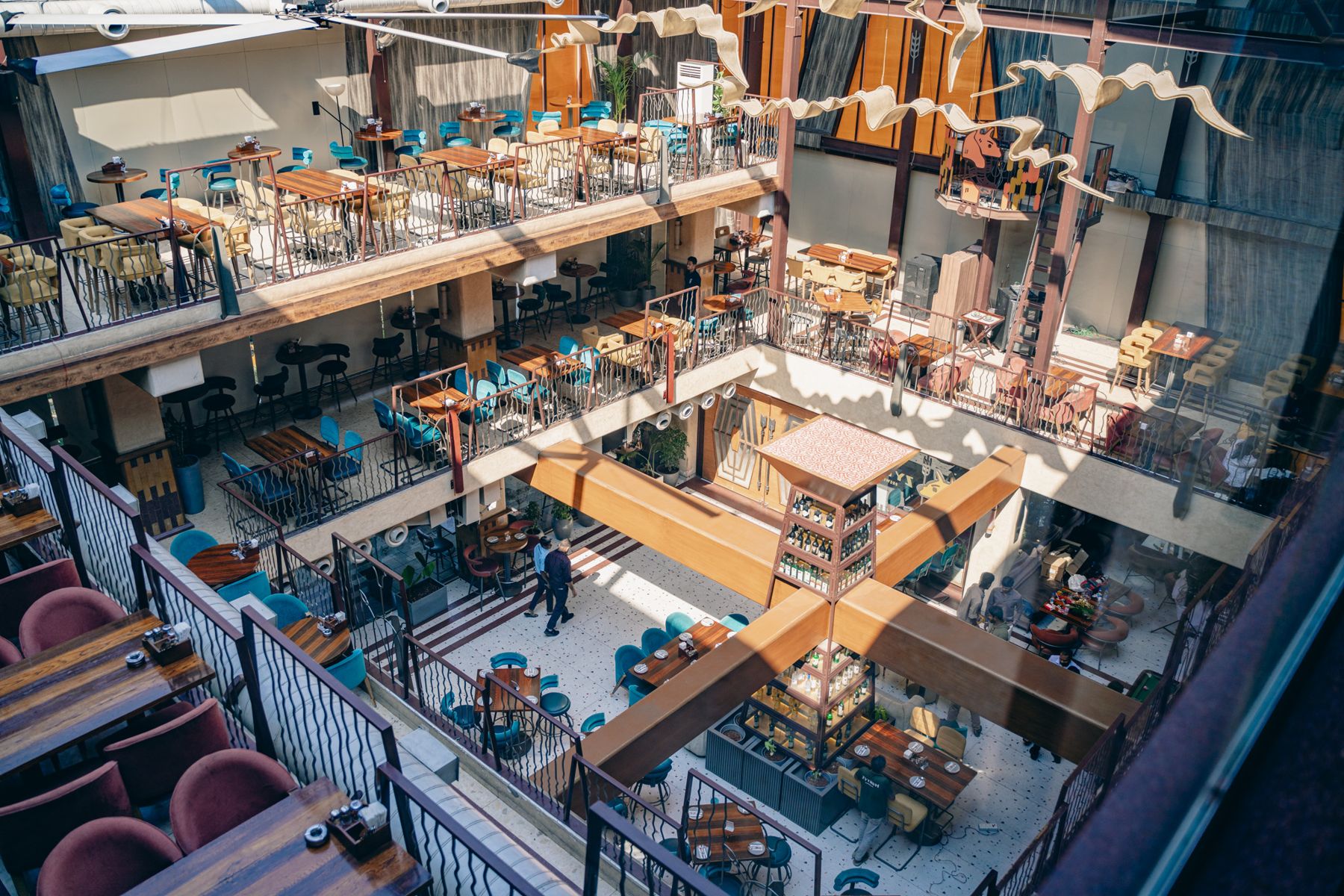 Atrium from above